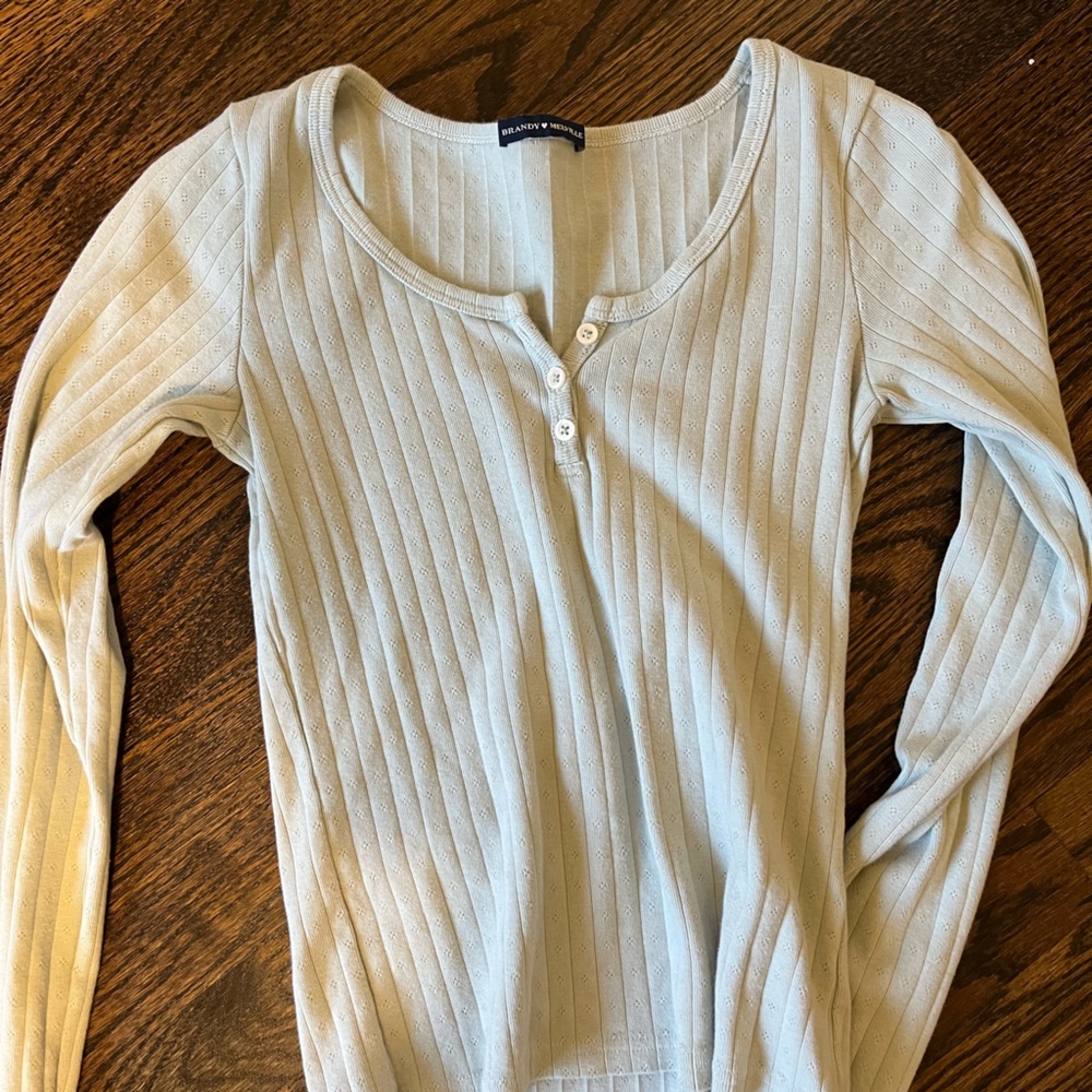 Mint green brandy long sleeve!!